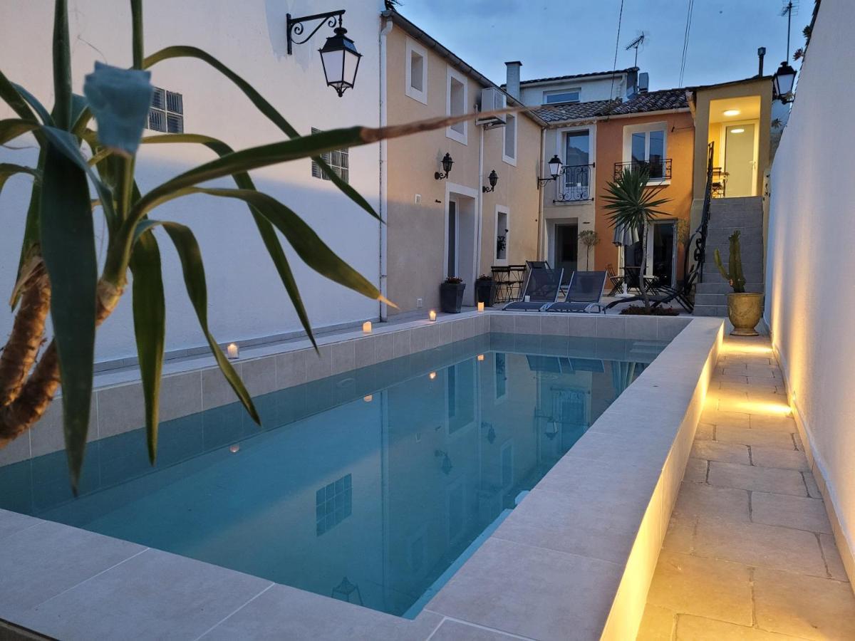 L Arancio - Centre Village - Piscine - 4 Pers Bessan Kültér fotó