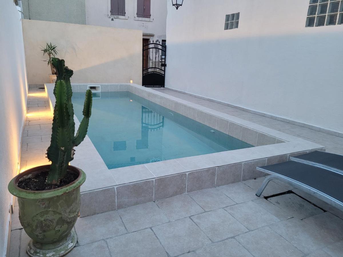 L Arancio - Centre Village - Piscine - 4 Pers Bessan Kültér fotó